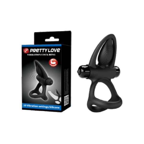 Anillo Vibrador Cock Ring - Pretty Love 9.9 cm