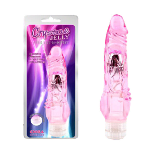 Vibrador Jelly Cobalt G -Spot - Chisa 21 cm