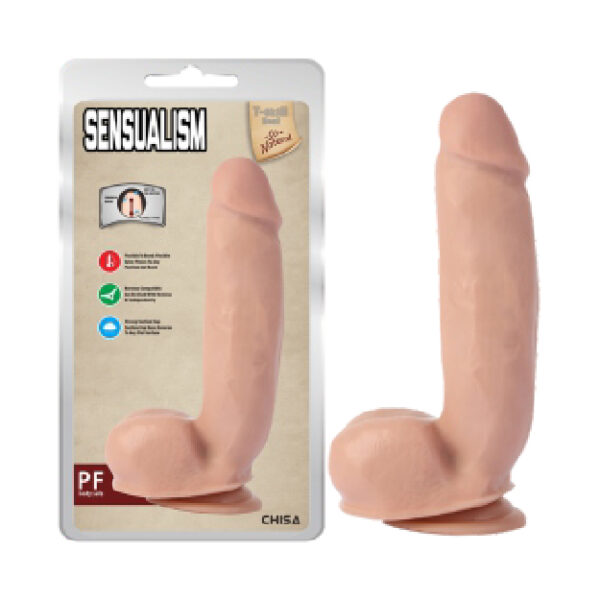 Consolador Dildo Realista Sensualims Flesh - 21 cm